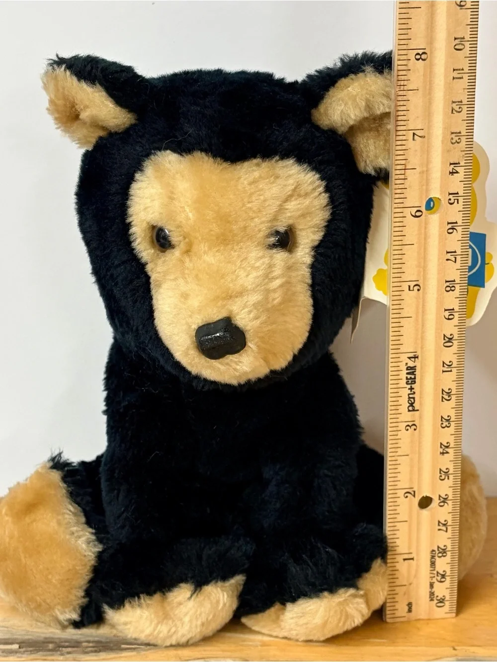 Vintage Dakin Black Bear Coco Bear Cub Plush With Tag 1982